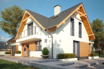  Projekt domu Sekwana (BSA2156) - projekt domu parterowego z poddaszem - Zdjęcie 5