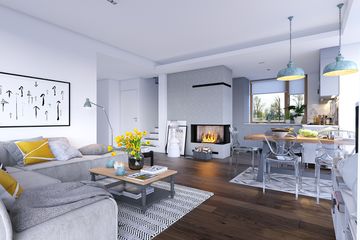  Projekt domu Przytulny 4 (WAW1098) - projekt domu parterowego z poddaszem - Zdjęcie 4