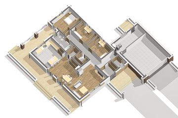  Projekt domu Optima (BSA2163) - projekt domu parterowego - Zdjęcie 4