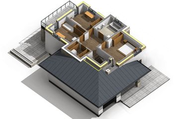  Projekt domu Cyprys 9 (BSA2165) - projekt domu z pełnym piętrem - Zdjęcie 5