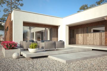  Projekt domu Jadeit 2 (BSA2166) - projekt domu parterowego - Zdjęcie 5