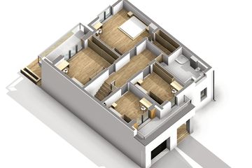  Projekt domu Dąb 2 (BSA2167) - projekt domu z pełnym piętrem - Zdjęcie 7