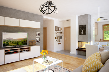  Projekt domu Sezam (WOF1026) - projekt domu parterowego - Zdjęcie 4