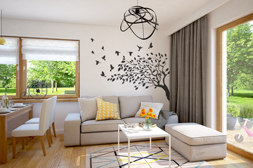  Projekt domu Sezam (WOF1026) - projekt domu parterowego - Zdjęcie 5