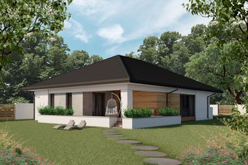  Projekt domu Paros 2G (SKA1066) - projekt domu parterowego - Zdjęcie 2