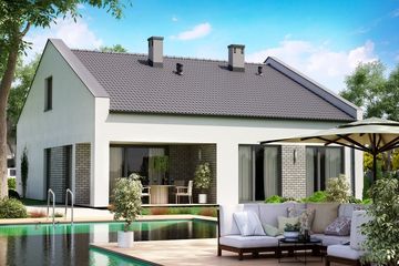  Projekt domu KA47 (PKT1003) - projekt domu parterowego - Zdjęcie 2