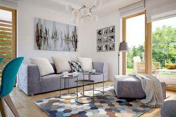  Projekt domu Liberica s2 (WOF1114) - projekt domu parterowego z poddaszem - Zdjęcie 5