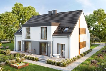  Projekt domu Eco 20 (WOZ1016) - projekt domu parterowego z poddaszem - Zdjęcie 2