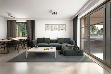  Projekt domu Aspen VI LMB67e (WRB1597) - projekt domu parterowego - Zdjęcie 5