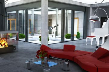  Projekt domu Alfa z garażem 2-st. [A] (WRF1384) - projekt domu parterowego - Zdjęcie 11