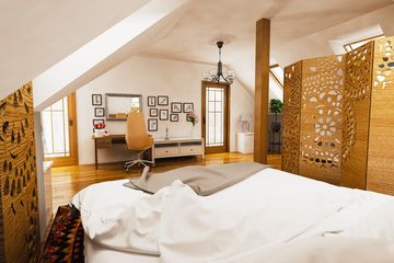  Projekt domu Dzierlatka IV z garażem 2-st. [A] (WRF1067) - projekt domu parterowego z poddaszem - Zdjęcie 10