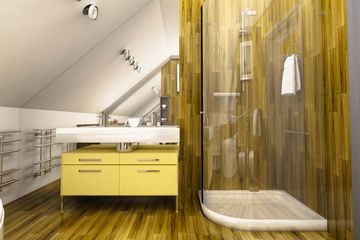  Projekt domu Dzierlatka V z garażem 1-st. [A] (WRF1068) - projekt domu parterowego z poddaszem - Zdjęcie 8