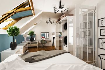  Projekt domu Dzierlatka V bez garażu [B] (WRF1252) - projekt domu parterowego z poddaszem - Zdjęcie 10