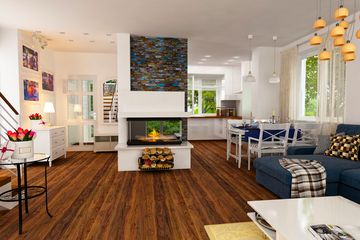  Projekt domu Gajówka z wiatą bliźniak [A1-BL1] (WRF1846) - projekt domu parterowego z poddaszem - Zdjęcie 4