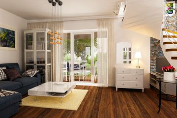  Projekt domu Gajówka z wiatą [A1-BL2] (WRF1844) - projekt domu parterowego z poddaszem - Zdjęcie 3