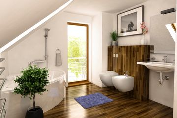  Projekt domu Gajówka bez garażu bliźniak [B-BL1] (WRF1845) - projekt domu parterowego z poddaszem - Zdjęcie 6