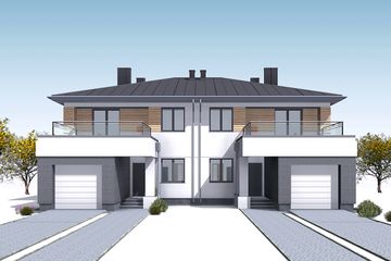  Projekt domu Oliwkowy (BSA2172) - projekt domu z pełnym piętrem - Zdjęcie 7