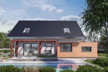  Projekt domu Olaf (1625) (KRD2774) - projekt domu parterowego z poddaszem - Zdjęcie 4