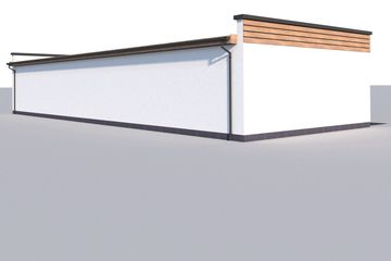  Projekt garażu G341 garaż sześciostanowiskowy (SLN2571) - projekt garażu parterowego - Zdjęcie 3