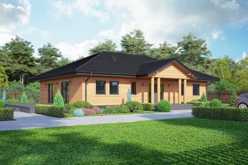  Projekt domu Arkadia 11dws (KRP2228) - projekt domu parterowego - Zdjęcie 1