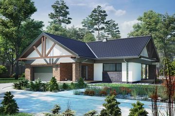  Projekt domu Artemida Polo (1627) (KRD2775) - projekt domu parterowego - Zdjęcie 1