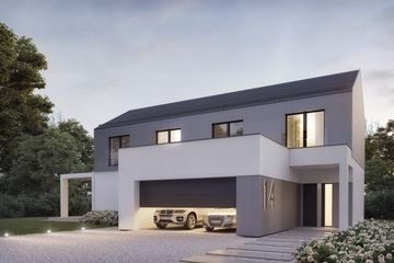  Projekt domu House x14 (WRG1070) - projekt domu z pełnym piętrem - Zdjęcie 2