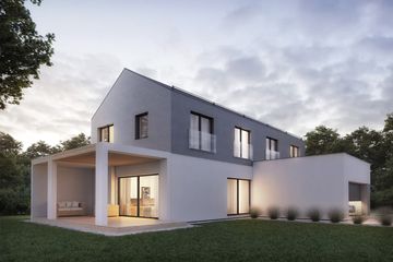  Projekt domu House x14 (WRG1070) - projekt domu z pełnym piętrem - Zdjęcie 1