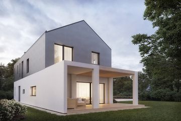  Projekt domu House x14 (WRG1070) - projekt domu z pełnym piętrem - Zdjęcie 3