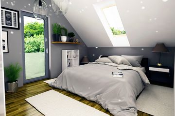  Projekt domu Lerka bez wiaty [B] (WRF1850) - projekt domu parterowego z poddaszem - Zdjęcie 9