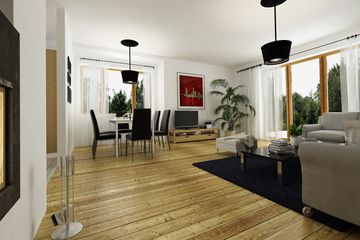  Projekt domu Radek II z garażem 1-st. [A] (WRF1704) - projekt domu parterowego - Zdjęcie 4