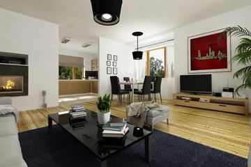  Projekt domu Radek II z garażem 1-st. [A] (WRF1704) - projekt domu parterowego - Zdjęcie 5