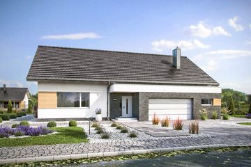  Projekt domu Domena 114 B (WRW1310) - projekt domu parterowego - Zdjęcie 4