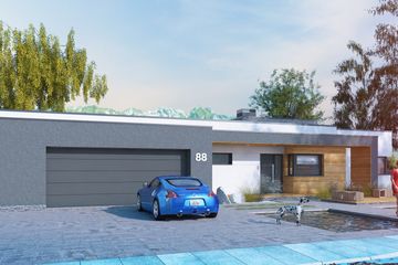  Projekt domu Illecebrosus IV G2 (SLS1122) - projekt domu parterowego - Zdjęcie 1