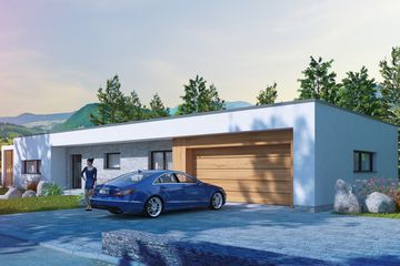  Projekt domu Promptus I G2 (SLS1124) - projekt domu parterowego - Zdjęcie 1