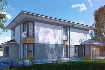  Projekt domu Idealis II PG2 (SLS1119) - projekt domu z pełnym piętrem - Zdjęcie 3