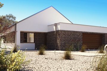  Projekt domu uA54 (WCB1079) - projekt domu parterowego - Zdjęcie 1