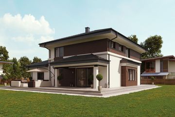  Projekt domu uA61 (WCB1081) - projekt domu z pełnym piętrem - Zdjęcie 2