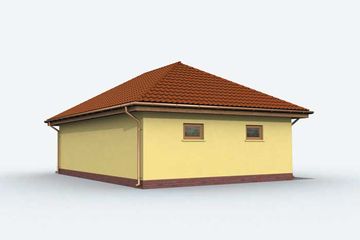  Projekt budynku gospodarczego G131 budynek gospodarczy (SLN1905) - projekt budynku parterowego - Zdjęcie 3