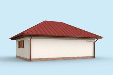  Projekt budynku gospodarczego G293 budynek gospodarczy (SLN2102) - projekt budynku parterowego - Zdjęcie 3