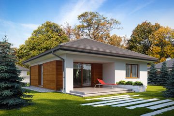  Projekt domu Elsa (BSE1140) - projekt domu parterowego - Zdjęcie 2