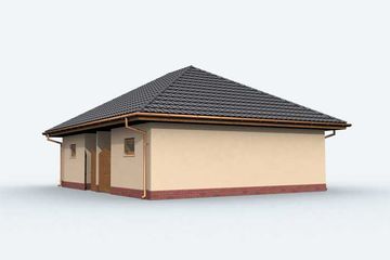  Projekt budynku gospodarczego G146 budynek gospodarczy (SLN1921) - projekt budynku parterowego - Zdjęcie 4