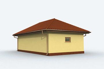  Projekt budynku gospodarczego G148 budynek gospodarczy (SLN1923) - projekt budynku parterowego - Zdjęcie 3