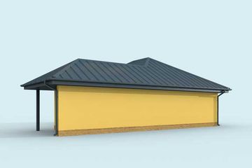  Projekt budynku gospodarczego G306 budynek gospodarczy (SLN2116) - projekt budynku parterowego - Zdjęcie 3