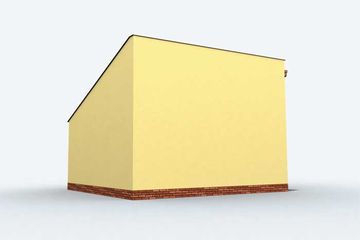  Projekt budynku gospodarczego G159 budynek gospodarczy (SLN1932) - projekt budynku parterowego - Zdjęcie 4