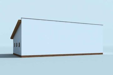  Projekt budynku gospodarczego G219 budynek gospodarczy (SLN1999) - projekt budynku parterowego - Zdjęcie 3