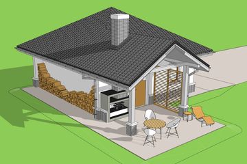  Projekt garażu G25 w. III (WRC2729) - projekt garażu parterowego - Zdjęcie 3