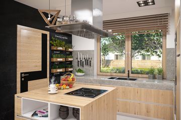  Projekt domu Tryton 3 B (WOE1125) - projekt domu parterowego - Zdjęcie 12