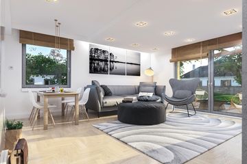  Projekt domu Tamina 3 (WOE1118) - projekt domu parterowego - Zdjęcie 5