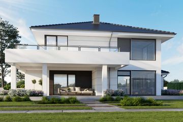  Projekt domu HomeKoncept 64 (KRX1079) - projekt domu z pełnym piętrem - Zdjęcie 4