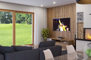  Projekt domu Domena 104 A-T (WRW1311) - projekt domu parterowego - Zdjęcie 3